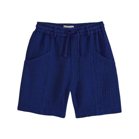 NEW EMILE & IDA boy's gauze shorts in minuit - Picture 1 of 2
